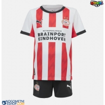 Otroški Nogometni dresi PSV Eindhoven Domači 2025-26 Kratek Rokav (+ Kratke hlače)